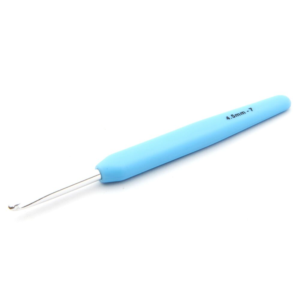 Crochet Hook - 4.50mm - Sky Blue - KnitPro Waves 2.0 (KP30940)
