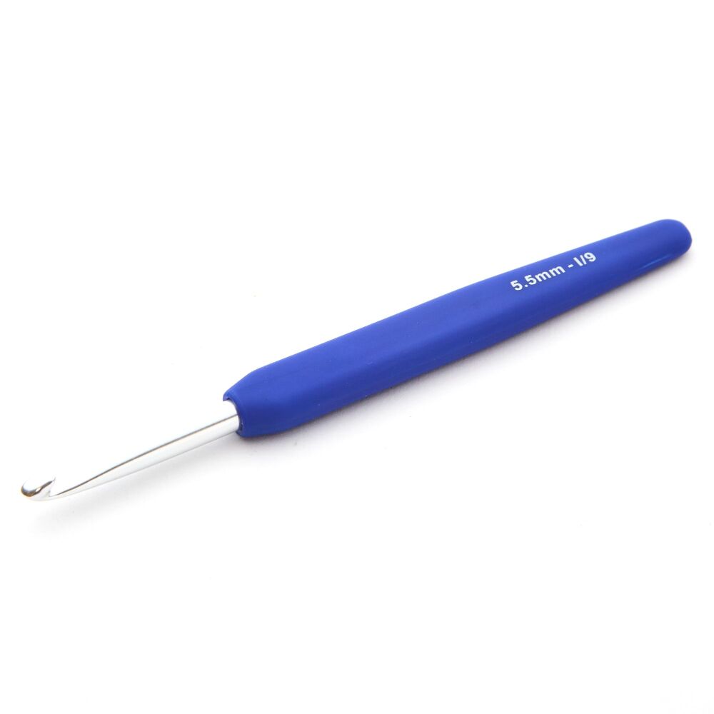 Crochet Hook - 5.50mm - Cobalt Blue - KnitPro Waves 2.0 (KP30942)