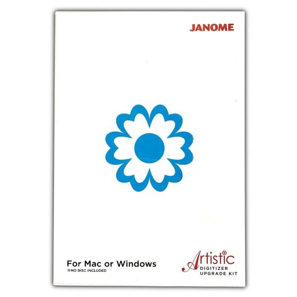 UPGRADE KIT Janome Artistic Digitizer FULL V2 (from Junior V2 & Junior V1-1.7) - save £80