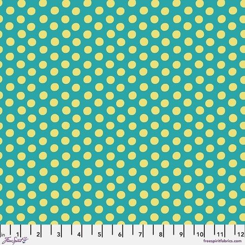Spot - Teal - GP70.TEAL - Kaffe Fassett Collective - Last Fat Quarter (2 available)