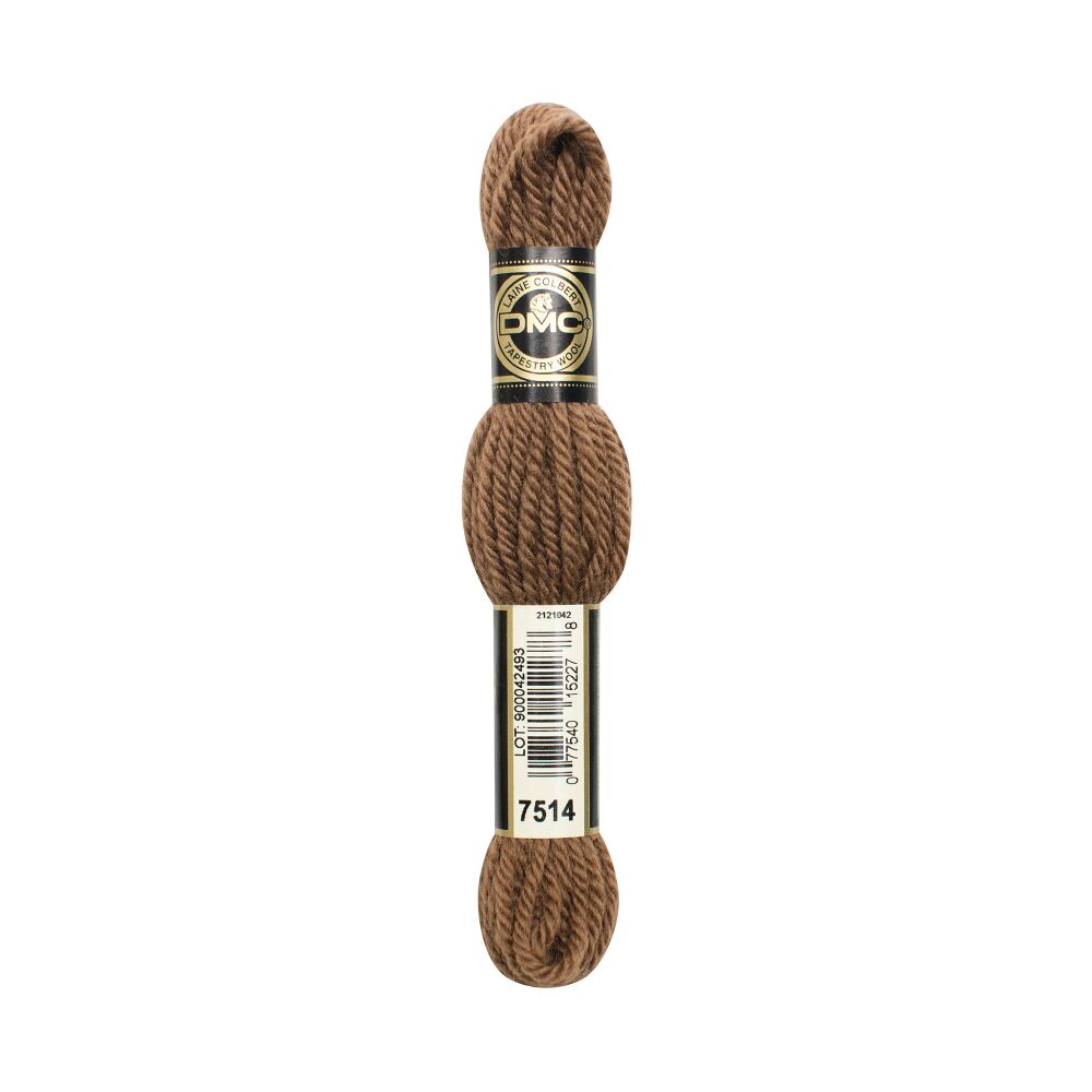 DMC Tapestry Wool - 7514 Brown - 8 metres