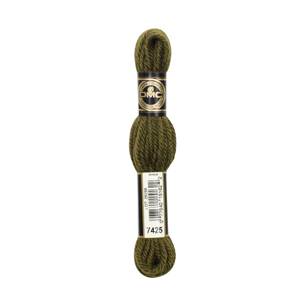 DMC Tapestry Wool - 7425 Green - 8 metres