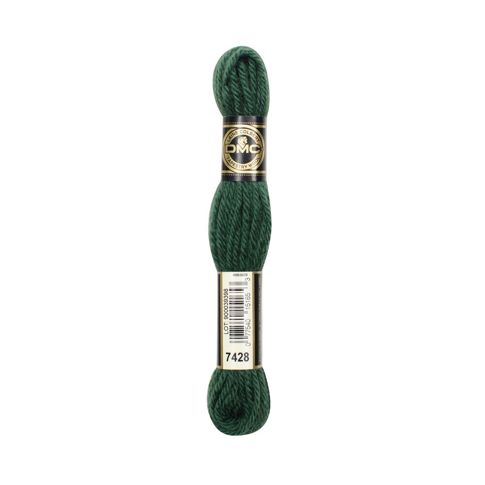 DMC Tapestry Wool - 7428 Green - 8 metres