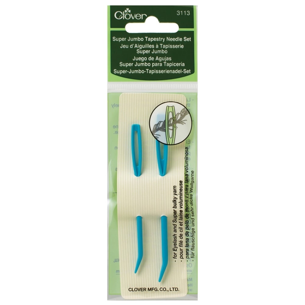 Tapestry Needles - Super Jumbo - Bent Point - Clover (CL3113)