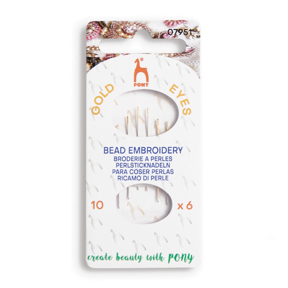 Bead Embroidery Needles - Size 10 - Pony (P07951)