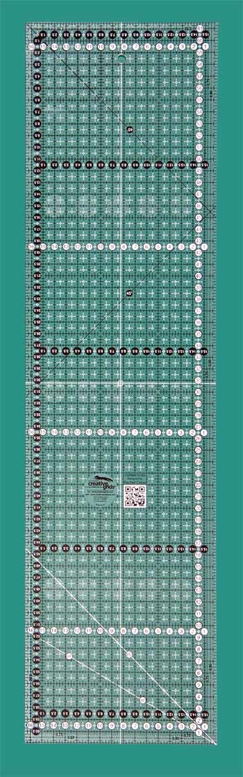 <!-- 030-->Patchwork Ruler - Metric 61.5cm x 16.5cm - CGRM615165 - Creative