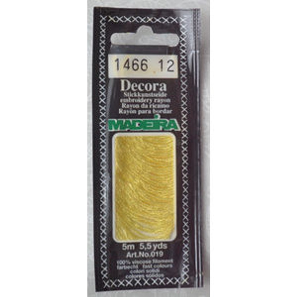 Madeira Decora Rayon Embroidery Floss - Col. 1466 - 5 metres