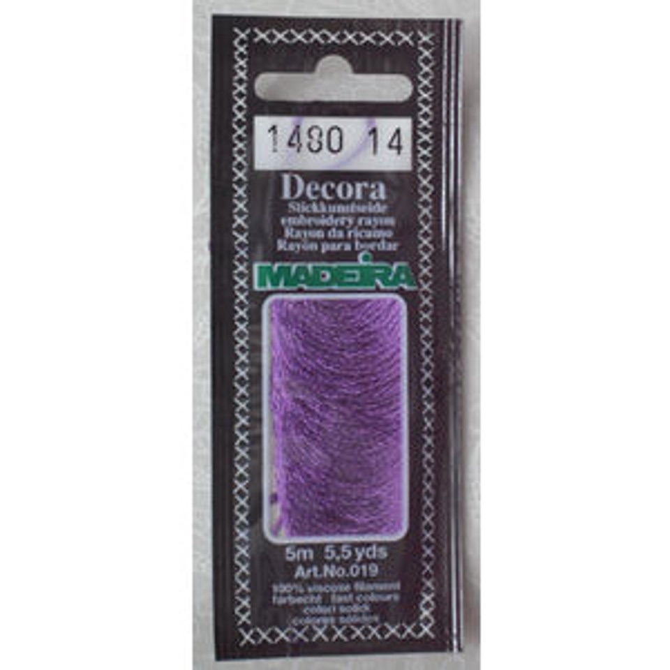 Madeira Decora Rayon Embroidery Floss - Col. 1480 - 5 metres
