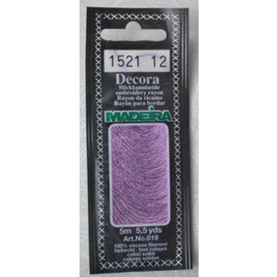 Madeira Decora Rayon Embroidery Floss - Col. 1521 - 5 metres