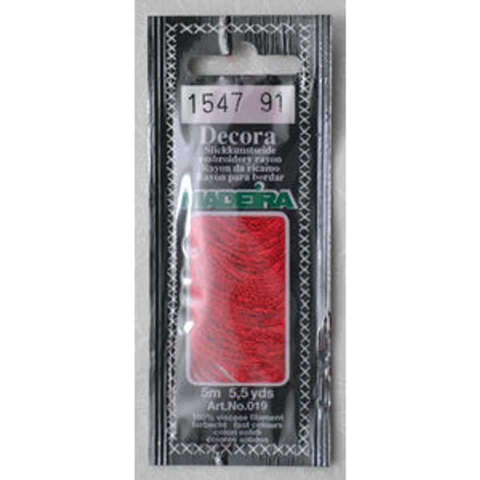 Madeira Decora Rayon Embroidery Floss - Col. 1547 - 5 metres
