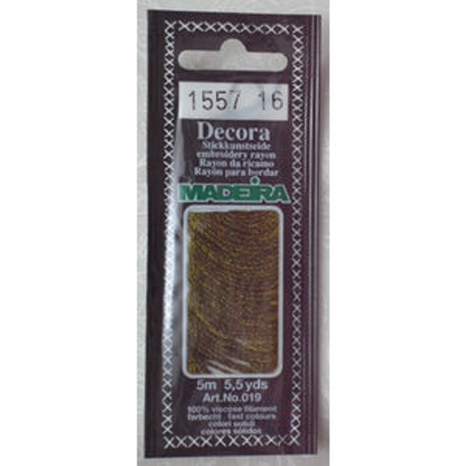 Madeira Decora Rayon Embroidery Floss - Col. 1557 - 5 metres