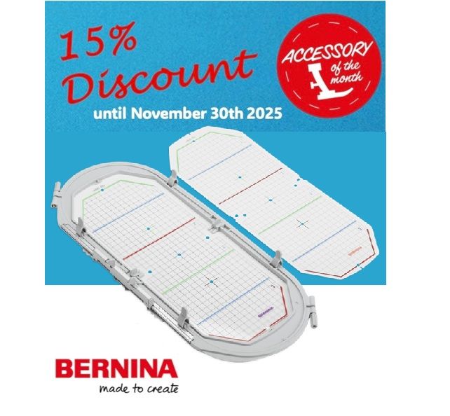 Bernina Mega Embroidery Hoop - save 15% (usual price £270)