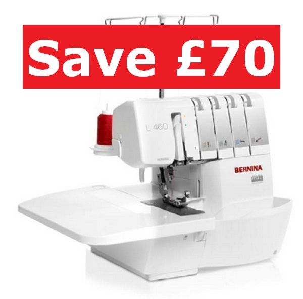 Bernina L460 overlocker - save £70 (usual price £795)