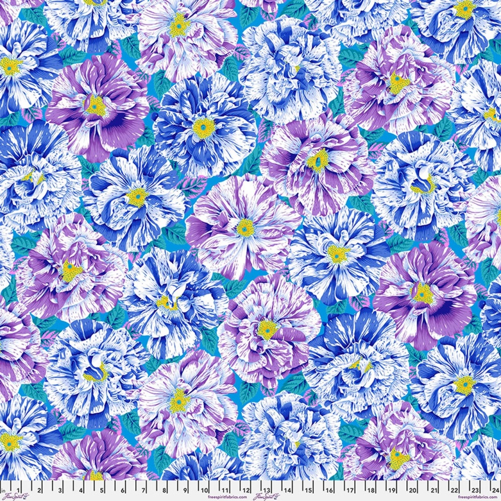 *COMING SOON - NOT YET AVAILABLE TO PURCHASE* - Bouffant - Blue - PWPJ061.BLUE - Kaffe Fassett Collective