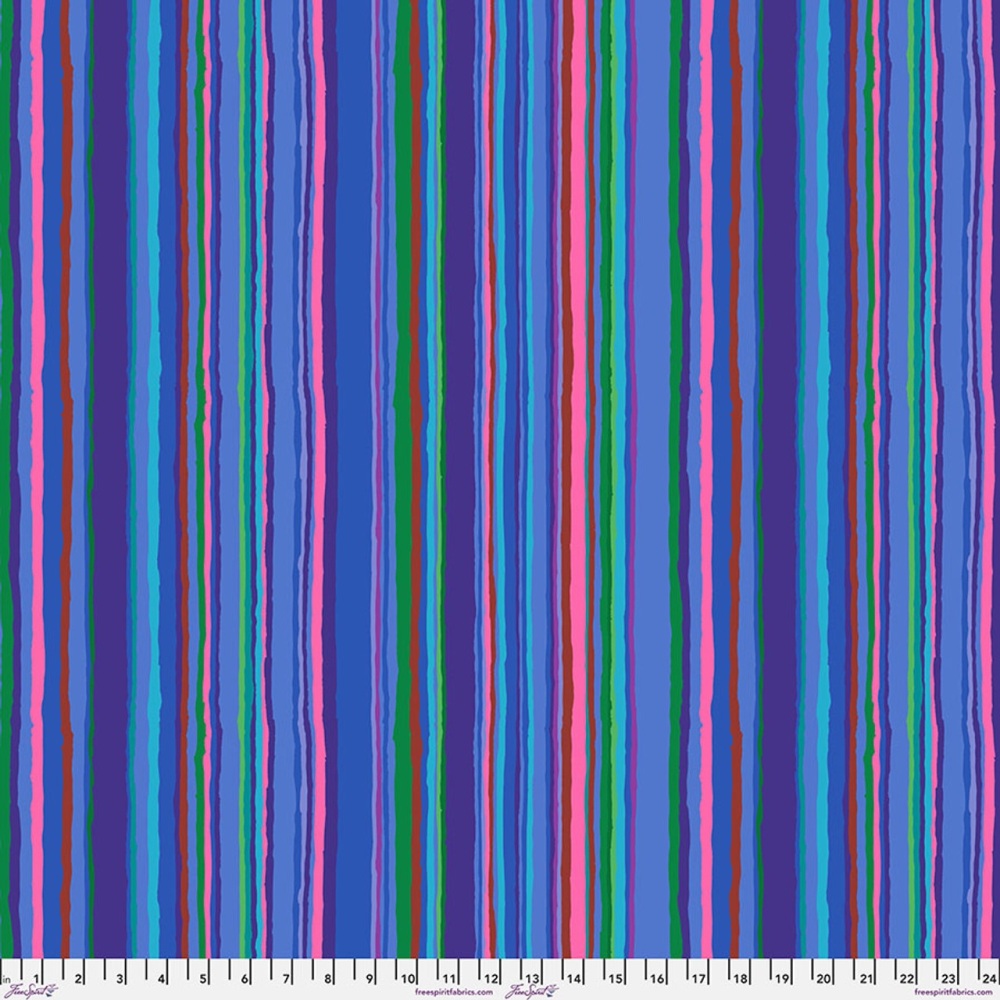 *COMING SOON - NOT YET AVAILABLE TO PURCHASE* - Echo Stripe - Blue - PWGP209.BLUE - Kaffe Fassett Collective