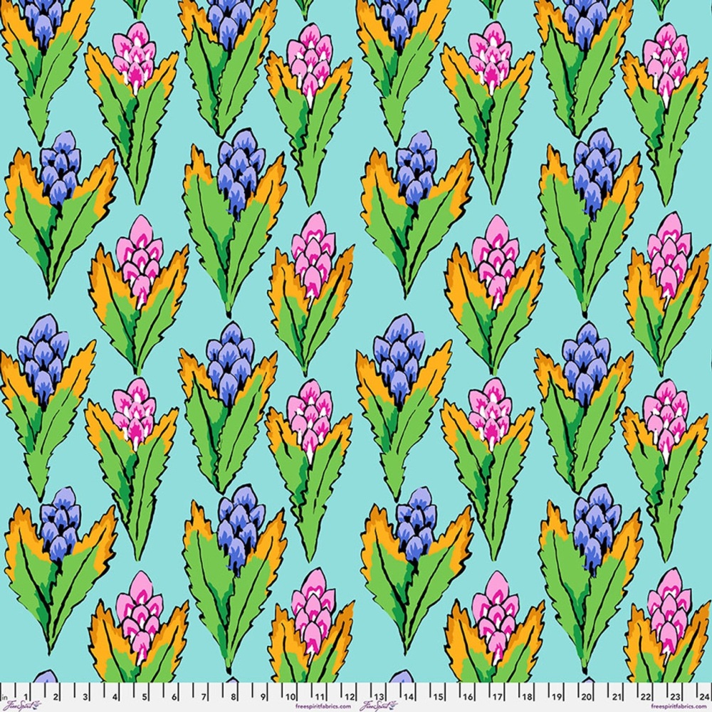 *COMING SOON - NOT YET AVAILABLE TO PURCHASE* - Hyacinth - Duck Egg - PWGP214.DUCKEGG - Kaffe Fassett Collective