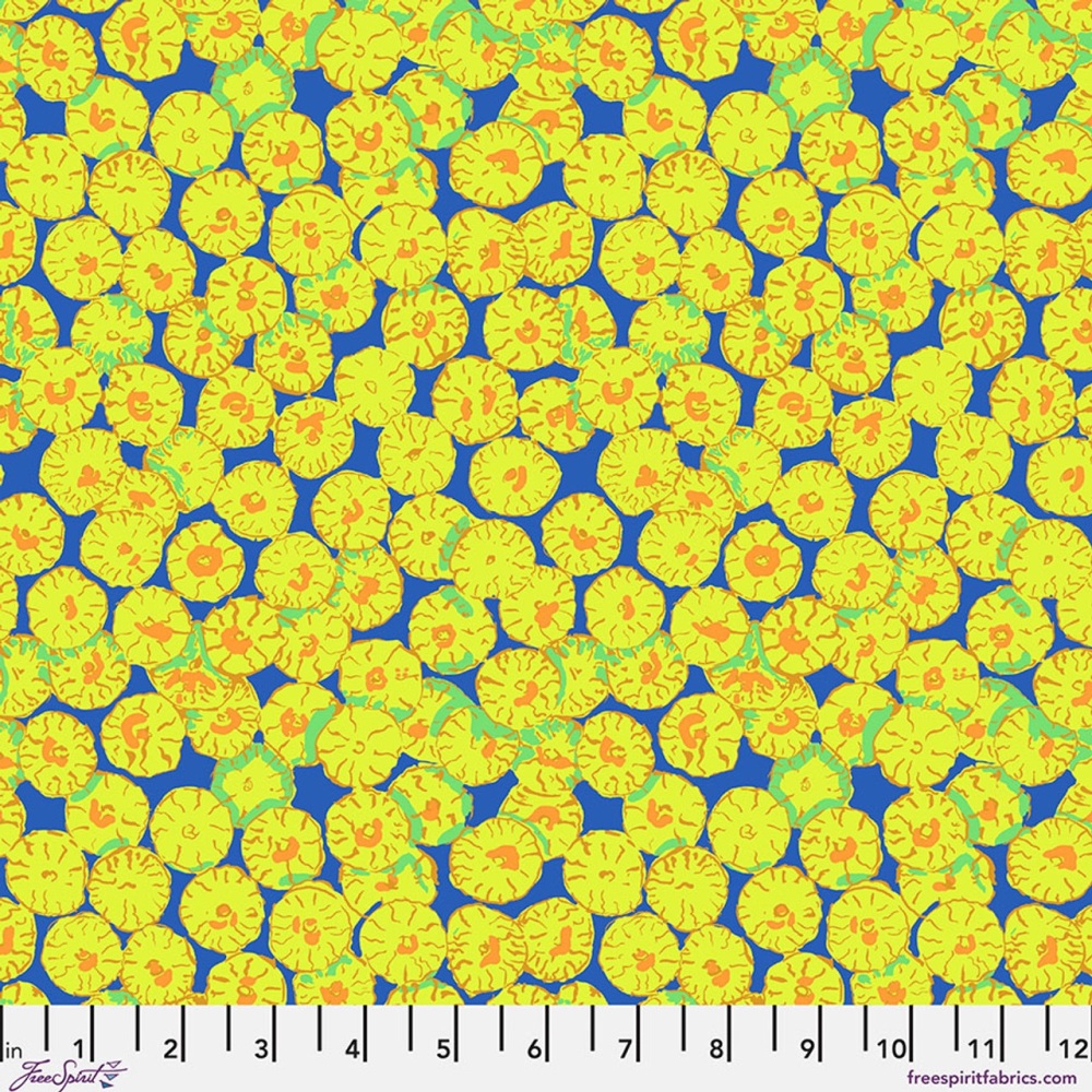 *COMING SOON - NOT YET AVAILABLE TO PURCHASE* - Sand Dollar - Blue - PWBM031.BLUE - Kaffe Fassett Collective