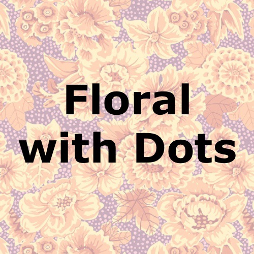 Floral with Dots