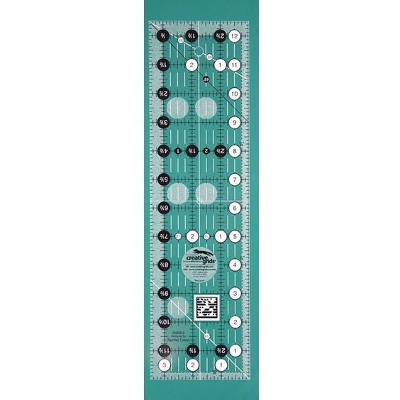 Patchwork Ruler - 3 ½" x 12 ½" - CGR312 - Creative Grids