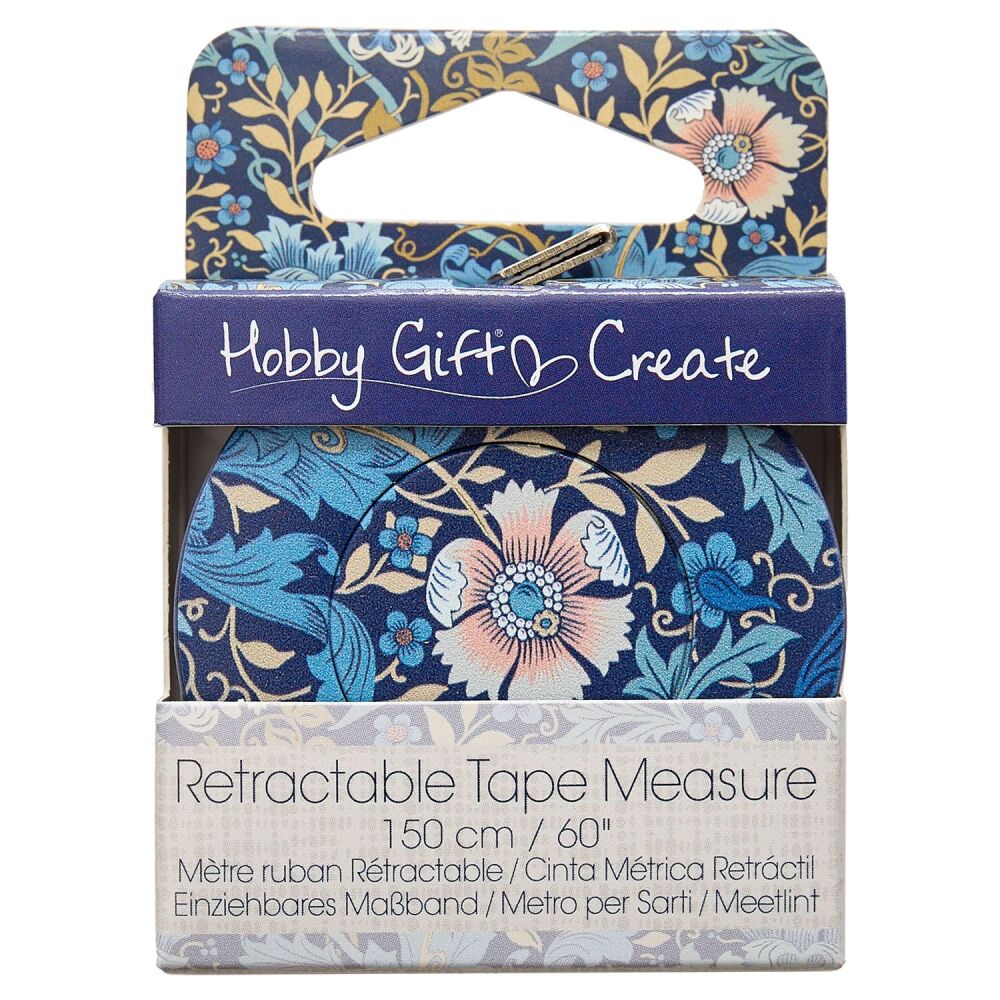 Tape Measure - Retractable - 150cm / 60” - Arts & Crafts by Hobby Gift  (HGC253.01)