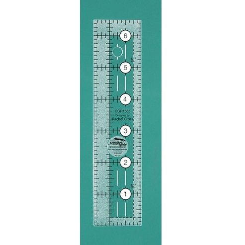Patchwork Ruler - 1 ½" x 6 ½" - CGR1565 - Creative Grids