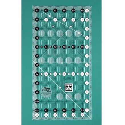 Patchwork Ruler - 6 ½" x 12 ½" - CGR612 - Creative Grids