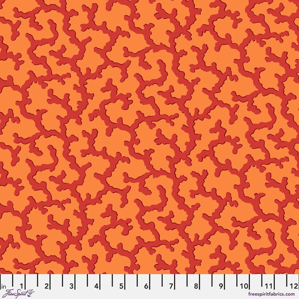 Coral - Red - PWPJ004.RED - Kaffe Fassett Collective
