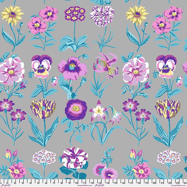 Flower Studies - Grey - PWGP205.GREY - Kaffe Fassett Collective