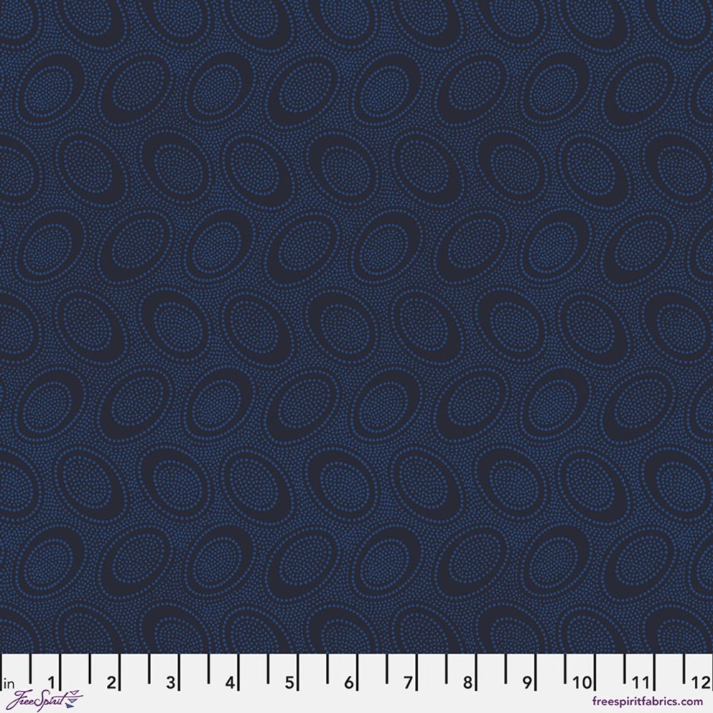 Aboriginal Dot - Midnight - PWGP071.MIDNIGHT - Kaffe Fassett Collective