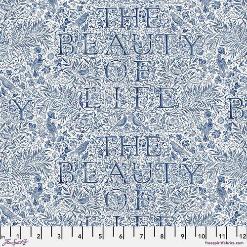 Morris & Co - Emery Walker - The Beauty of Life (Indigo) - PWWM114.INDIGO - Free Spirit