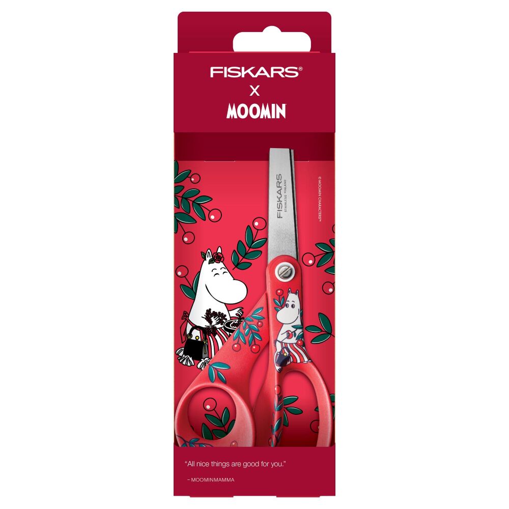 Moomin Scissors - Moominmamma - Universal / General Purpose  - 21cm / 8 ¼" - Fiskars