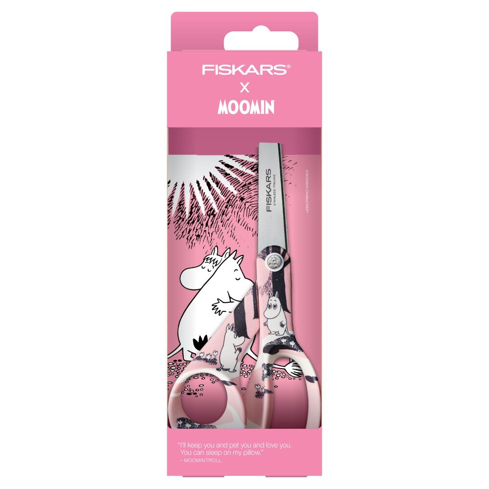 Moomin Scissors - Love - Universal / General Purpose  - 21cm / 8 ¼" - Fiskars