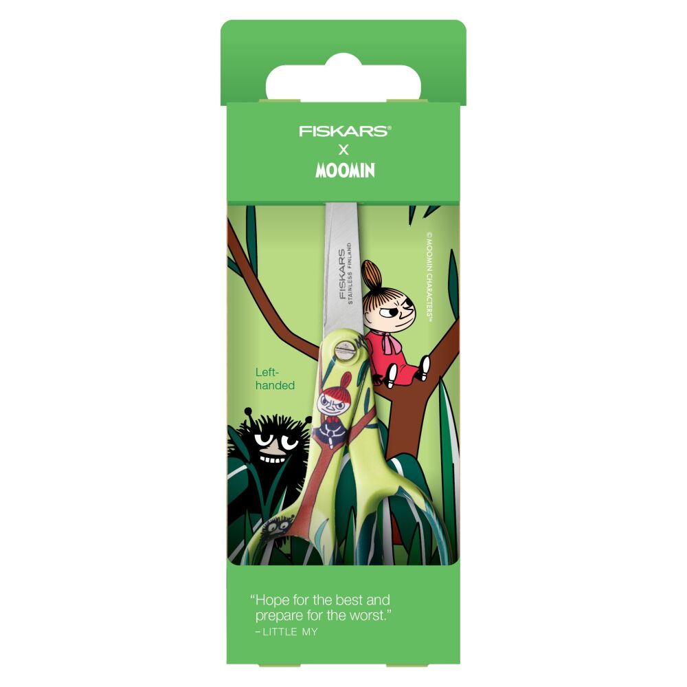 Moomin Scissors - Little My - Kids Left-Handed  - 13cm - Fiskars