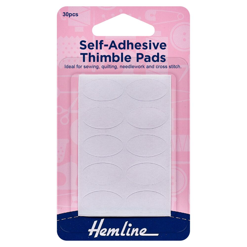 Thimble Pads - Self Adhesive - 30 Pieces - Hemline (H211.FP)