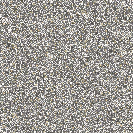 *COMING SOON - NOT YET AVAILABLE TO PURCHASE* - Charmed by Makower - Scroll (Grey) - 201/S