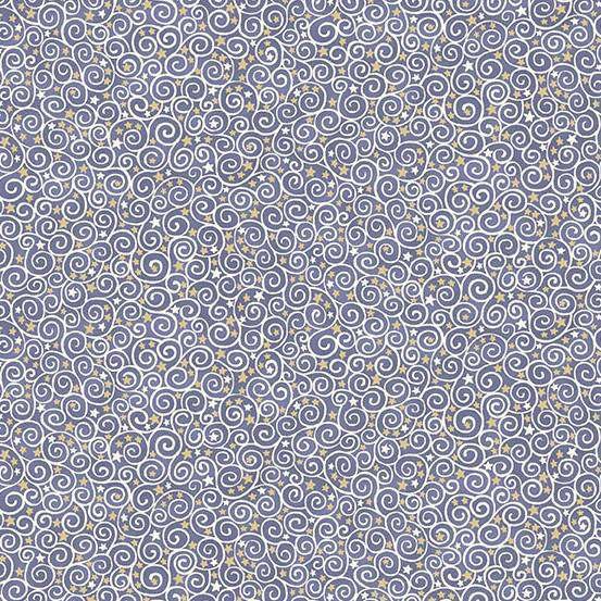 *COMING SOON - NOT YET AVAILABLE TO PURCHASE* - Charmed by Makower - Scroll (Blue) - 201/B