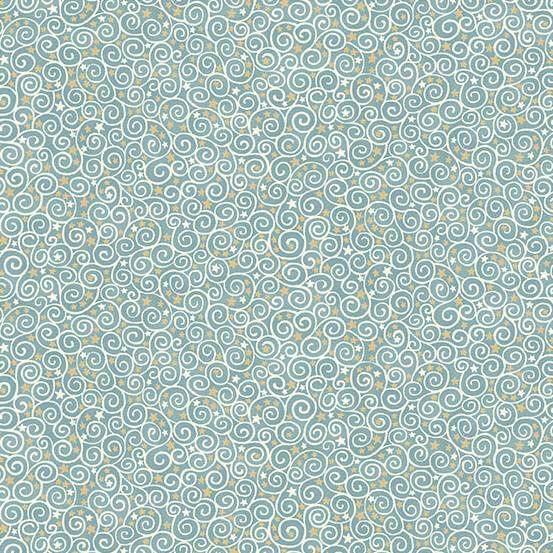 *COMING SOON - NOT YET AVAILABLE TO PURCHASE* - Charmed by Makower - Scroll (Teal) - 201/T