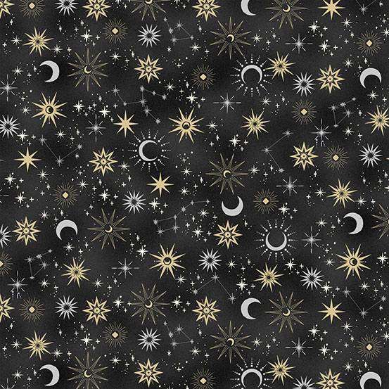 *COMING SOON - NOT YET AVAILABLE TO PURCHASE* - Charmed by Makower - Galaxy (Black) - 198/X