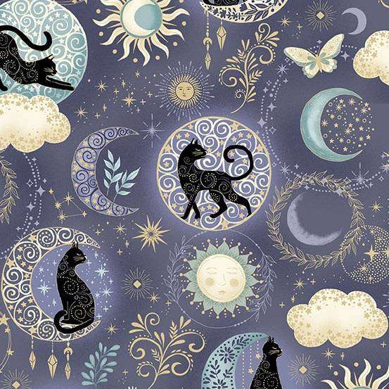 *COMING SOON - NOT YET AVAILABLE TO PURCHASE* - Charmed by Makower - Twilight (Blue) - 196/B