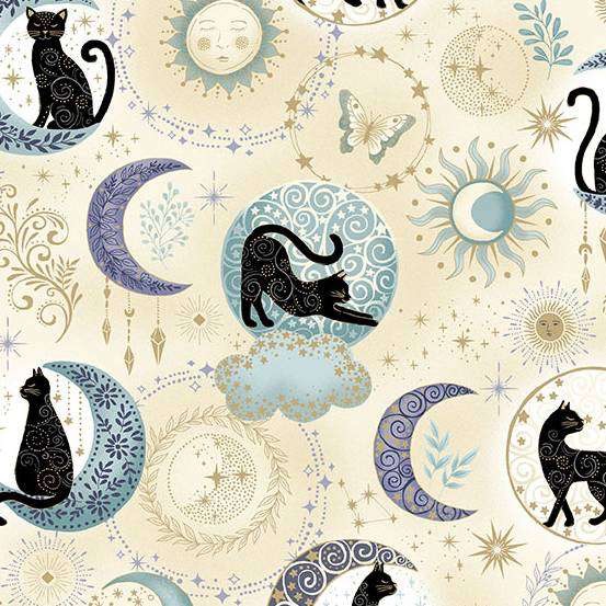 *COMING SOON - NOT YET AVAILABLE TO PURCHASE* - Charmed by Makower - Twilight (Cream) - 196/Q