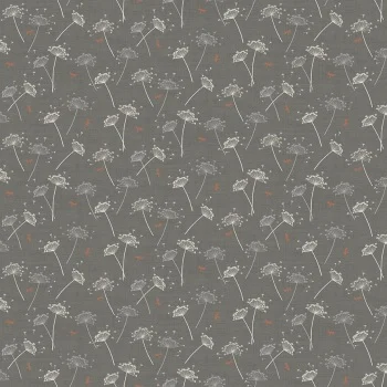 Last Fat Quarter - Makower - Hedgerow - Cowslip No. 2419/S (Grey)