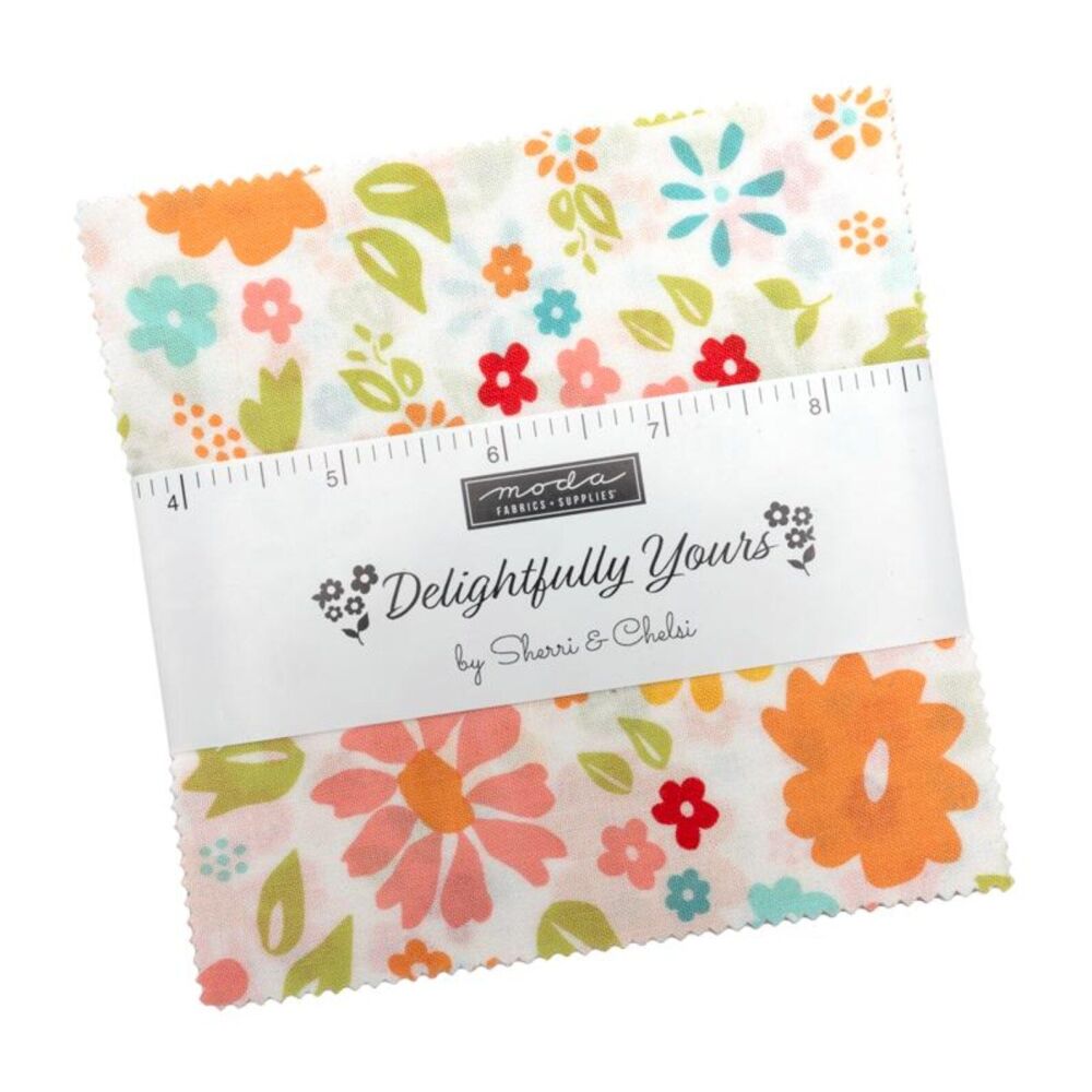 Delightfully Yours by Sherri & Chelsi - Charm Pack - Moda Fabrics