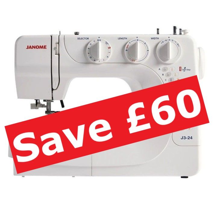 Janome J3-24 - save £60 (usual price £299)