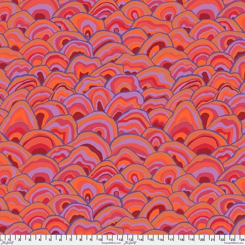 Wobble - Red - PWBM092.RED - Kaffe Fassett Collective - Last Fat Quarter