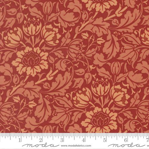 *COMING SOON - NOT YET AVAILABLE TO PURCHASE* - Morris Muse - Best Of Morris by Barbara Brackman - Flowering Scroll - No. 13384 16 (Russet)