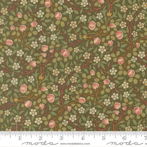 *COMING SOON - NOT YET AVAILABLE TO PURCHASE* - Morris Muse - Best Of Morris by Barbara Brackman - Clover - No. 13385 12 (Sage)