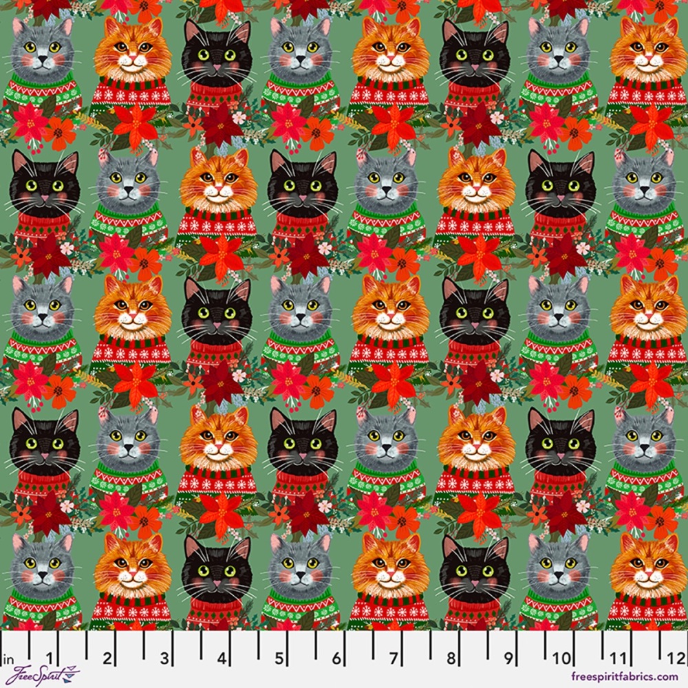 *COMING SOON - NOT YET AVAILABLE TO PURCHASE* - Christmas Pets by Mia Charro - Christmas Cats - PWMC109.XSAGE