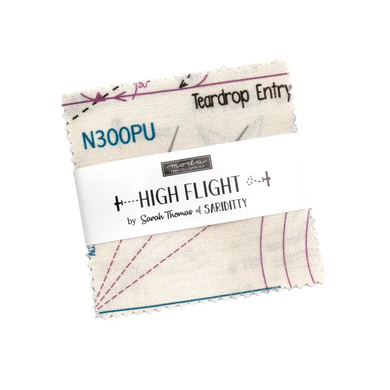 High Flight by Sariditty - Mini Charm Pack - Moda Fabrics