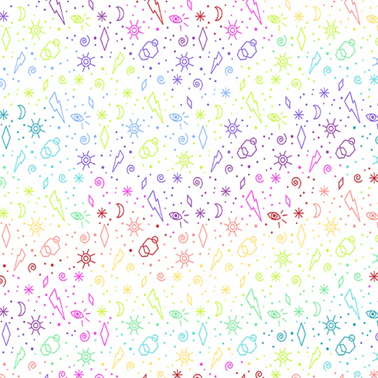 Last Piece - 50cm length - Libs Elliott - Beguiled - Zoltar - A-9755-L (White)