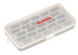 Bernina Bobbin Box + 5 Bobbins - for Black Jumbo Bobbins (4, new 5, 7 & 8 S